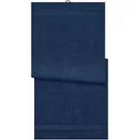James & nicholson Sauna Sheet Saunatuch im modischen Desgin navy, Gr. one size