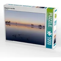 CALVENDO Morgenrot an der Elbe 1000 Teile Puzzle quer 640x480mm, ; 7435103
