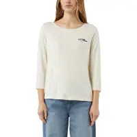Comma T-shirts Offwhite Größe: 42 | Longsleeves Outlet | Damen | Weiß
