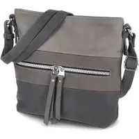 Tom Tailor Handtasche Schultertasche Damentasche grau mixed grey ellen