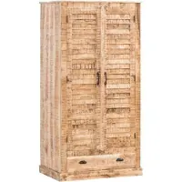 Woodkings Kleiderschrank Caribou Mango