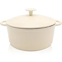 Karl Krueger Karl Krüger 94024 Gusseisen Topf Savanna mit Deckel - emailliert - 24 cm
