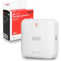 SAVS G10 Gateway - WiFi Gateway - LinkSmart - Für den S10-W Rauchmelder, C10-W Kohlenmonoxidemelder und H10-W Hitzemelder - Smart Home