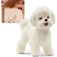 Sarcia.eu Schleich Bichon Frise Hund, Farm World Kinderfigur
