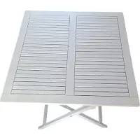 Sedex Klapptisch Linus 70x70 cm weiß gewischt