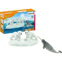 Schleich WILD LIFE Polar Playground, 5 Jahr(e), Wild Life, Grau, Weiß