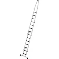 Proregal Stufen-Glasreinigerleiter-Satz mit nivello-Traverse und clip-step R13 Kombi mit 2 Unterteilen