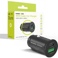 Mobile Origin 30W Super Car Charger CA19 - USB-C - USB-A
