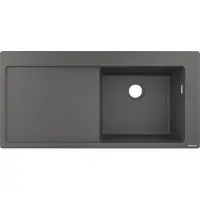 Hansgrohe 43314290 Einbauspüle 450 mit Abtropffläche