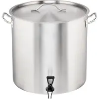 Stalgast Kartoffelkochkessel Mit Ablasshahn Und Deckel 50,3 Liter
