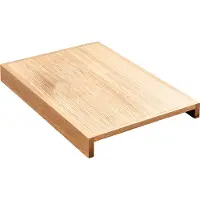 KAWOLA Holztablett MADELINE Eiche natur für Armlehne Sofa