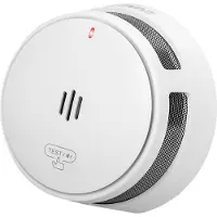 SAVS S10 Rauchmelder - 10 Jahre Batterie - Kompaktes Design - Entspricht der europäischen Norm - Infrarotsensor - Brandalarm