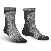 Bridgedale Hike UltraLight T2 Coolmax (Polyesterfasern) Performance Boot Bekleidung Größe: L / Farbe: graphite