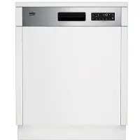Beko BDSN26440X Teilintegrierter Einbau-Geschirrspüler 60 cm