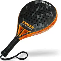 Apollo 3K Smash Padel Schläger - Padelschläger für Anfänger und Fortgeschrittene, Carbon-Schläger für Damen und Herren