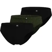 Ceceba Slip 3Er Pack Daytona in grün-dunkel-Streifen | Gr.: 5