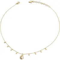 GUESS Aurora 16-18" Aurora Pave Fringes