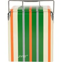 Zuiver Cooler Be Wine Kühlbox Gestreift Hellgelb