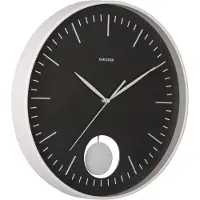 Karlsson WANDUHR Grato - Schwarz - 40,6/40,6/ cm