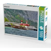 CALVENDO Puzzle Ausflugsschiff | 1000 Teile Lege-Größe 64x48cm Foto-Puzzle für glückliche Stunden