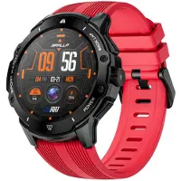 Lixada LOKMAT APPLLP Smart Watch 1,43 Zoll AMOLED-Bildschirm Unabhaengiger Anruf 2 MP Kamera GPS Fitness Tracker Gesundheitsmonitor 100 + Zifferblaetter APP Store 2G + 32G