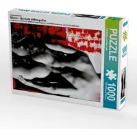 CALVENDO Puzzle Ein Motiv aus dem Kalender Männer - übermalte Aktfotografien | 1000 Teile Lege-Größe 64x48cm Foto-Puzzle für glückliche Stunden
