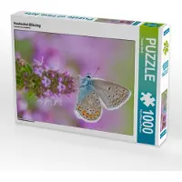 CALVENDO Puzzle Hauhechel-Bläuling | 1000 Teile Lege-Größe 64x48cm Foto-Puzzle für glückliche Stunden