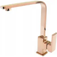 Granitan - Küchenarmatur - Spültischarmatur - 360° schwenkbar - Keramikkartusche - Gold - Messing - NOOK