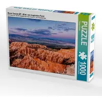 CALVENDO Bryce Canyon NP - Blick vom Inspiration Point 1000 Teile Puzzle quer 640x480mm, Klinder Thomas; 7327791