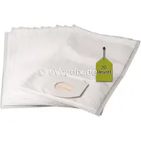 EVendix 20 Staubsaugerbeutel kompatibel mit OMEGA Sting 1400 electronic + 2 Mikro-Filter
