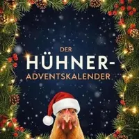 Sonstige Verlage Adventskalender-Buch Hühner: Weihnachtsgeschichten, DIY-Anleitungen & Winter-Tipps