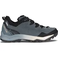 Lowa - Wanderschuhe mit GORE-TEX&reg; - Explorer GTX Lo Slate Blue/Black für Herren aus Leder - Größe 44,5 - Blau