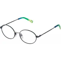 Sting VSJ416 Blu lucido c/parti palladio lucido 47/15/130 JUNIOR Brillen