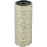 Markenlos Ersatzpfosten für Katzenbaum aus Sisal, Beige, 8 x 20 cm