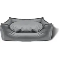 Aibecy Kunstleder-Technologie, wasserdichtes Hundebett, Haustier-Sofa, Katzennest-Zubehoer, Hundebett, Fruehling, Sommer, Schwamm, abnehmbar und waschbar