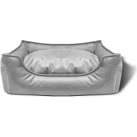 Aibecy Kunstleder-Technologie, wasserdichtes Hundebett, Haustier-Sofa, Katzennest-Zubehoer, Hundebett, Fruehling, Sommer, Schwamm, abnehmbar und waschbar