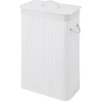 Sealskin Bamboo Laundry basket White