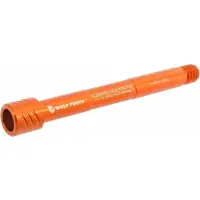 Wolf Tooth Fox Steckachse, VR 15x110mm, M14x1.5mm, Floating Axle, orange