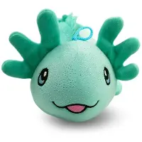 Landahl & Baumann Kuscheltier Axolotl 30 cm türkis – Weiches Plüschtier, Stofftier