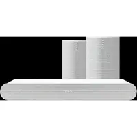 Sonos Ray Weiß + Era 100 SL Doppelpack Weiß