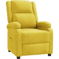 Syfax Relaxsessel Gelb Stoff