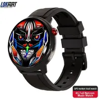 Lixada SKY GT Studententelefon Smart Watch SIM-Karte 4G Vollnetz Musik Sport GPS Schwarz - Aussenhandelsversion