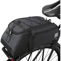 Sonstiges Fahrradtasche Satteltasche Gepäcktasche 8L Rucksack Schwarz