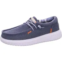 Fusion Leinenschuh Blau