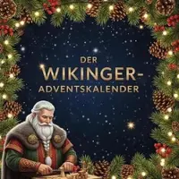 Sonstige Verlage Wikinger Adventskalender Buch mit 24 Kapiteln, Illustrationen, Geschichten, Anleitungen und Rezepten