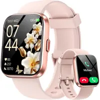 AEAC Smartwatch Herren Damen,mit Telefonfunktion,Fitnessuhr 120+ Sportmodi IP68 Wasserdicht, Sportuhr Herzfrequenz Schlafmonitor Schrittzähler