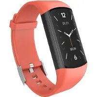 Secutek Smart-Armband mit AMOLED-Display MF12-ECG – rot