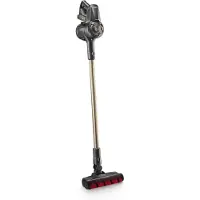 De'Longhi De’Longhi XLM408.DGG, 2-in-1 stick vacuum, Beutellos, Schwarz, Gold, 0,5 l, Kunststoff, Stahl, Stahl