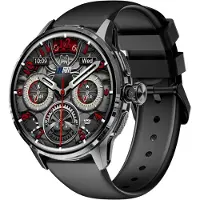 Lixada 4G-LTE-Smartwatch mit 1,6-Zoll-HD-Touchscreen, ausziehbarer, drehbarer Kamera, NFC-Zugangskontrolle, langer Akkulaufzeit, magnetischem Laden und Nano-SIM-Karte