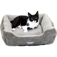Wallace & Jones Katzenbett Dunrobin · grau - 51 x 46 x 15 cm